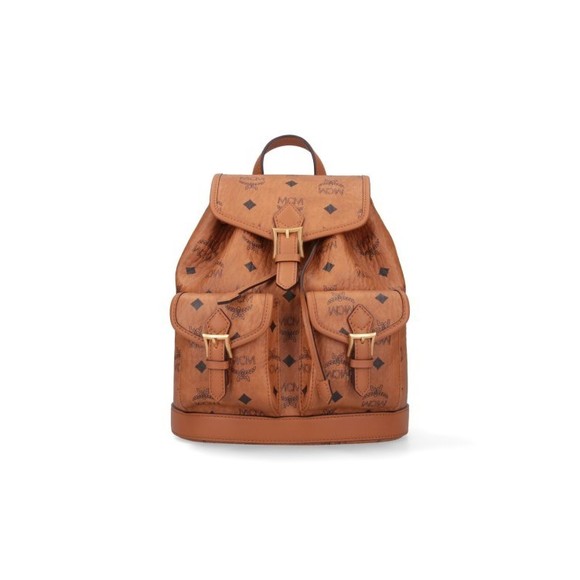 Mcm Handbags - Mcm Aren Mini Backpack Brown - NWT